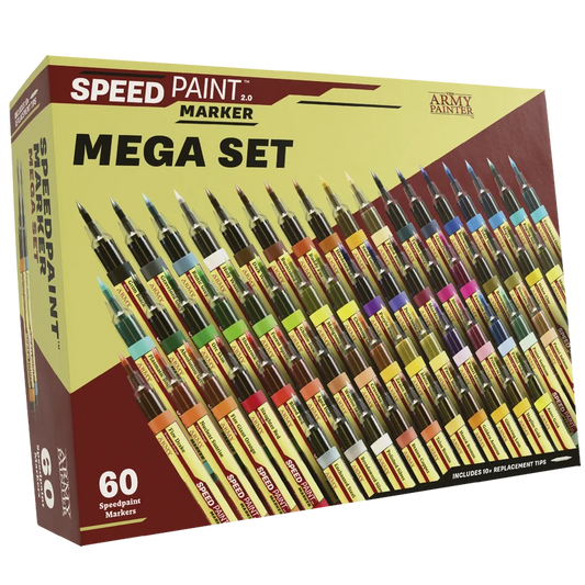 THE ARMY PAINTER SPEEDPAINT MARKER MEGA SET
