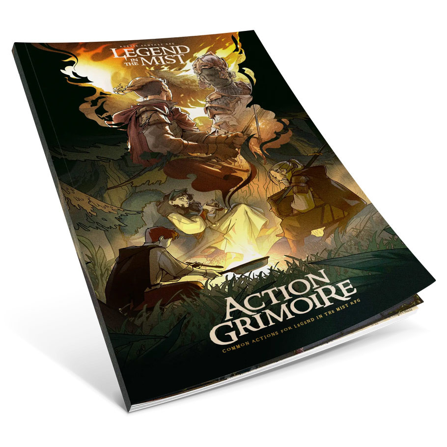 LEGEND IN THE MIST RPG ACTION GRIMOIRE