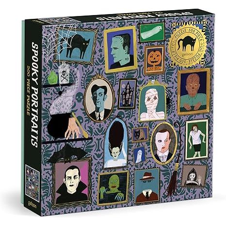SPOOKY PORTRAITS 500PC PUZZLE