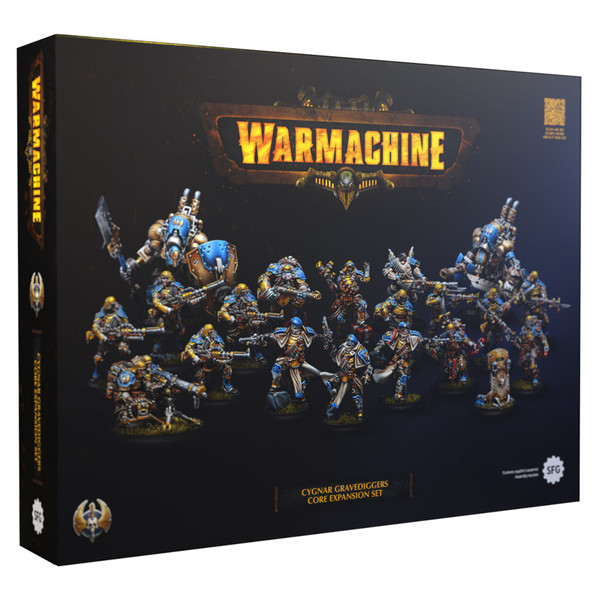WARMACHINE CYGNAR GRAVEDIGGERS CORE EXPANSION