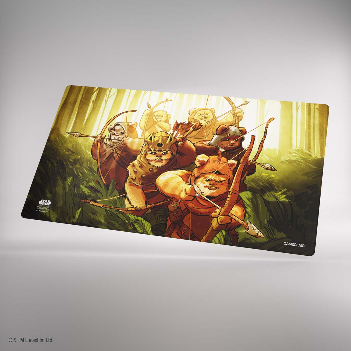 STAR WARS UNLIMITED DOUBLE-SIDED GAMEMAT EWOKS