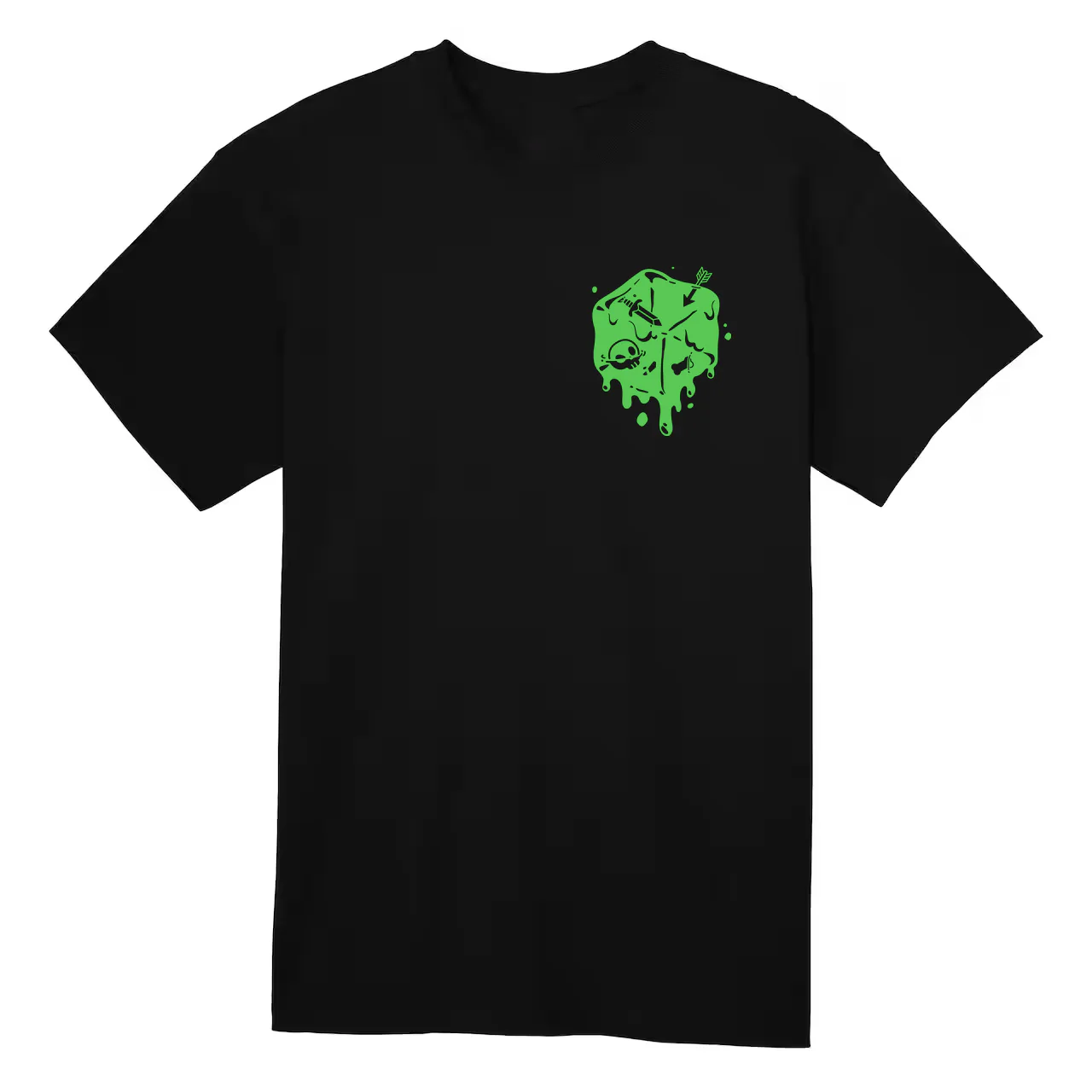 DISPEL DICE DEATH BY OOZE POCKET TEE