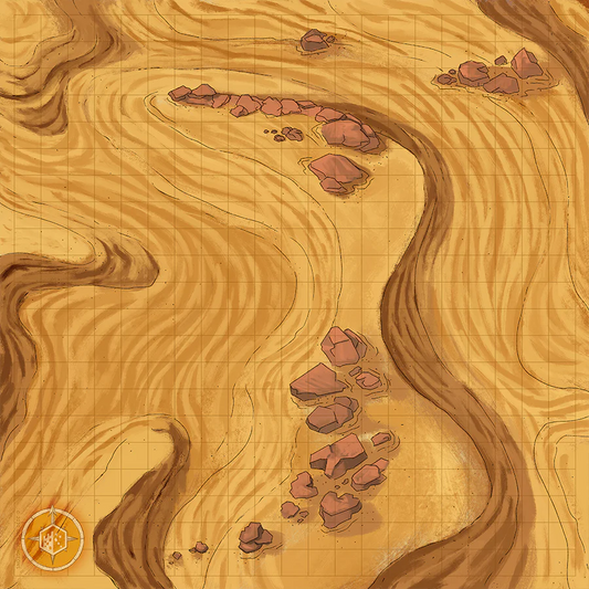 BATTLECLOTH MAP: SANDY DUNES