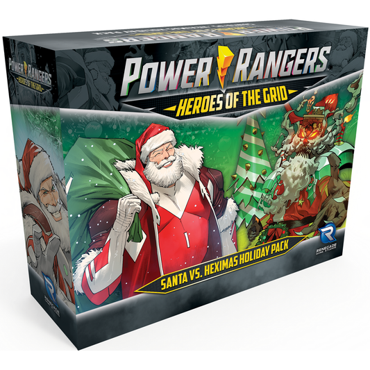 POWER RANGERS HEROES OF THE GRID SANTA VS HEXIMAS