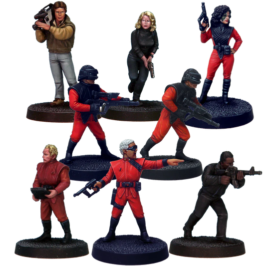 7 TV SCI FI STARTER MINIATURE SET