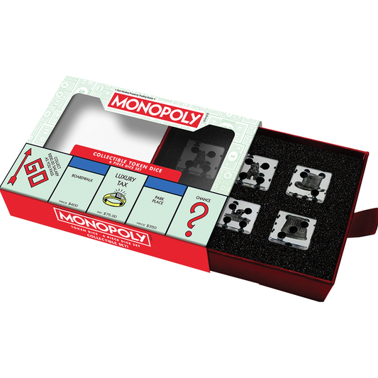 MONOPOLY 22MM DICE SET: TOKEN INCLUSIONS