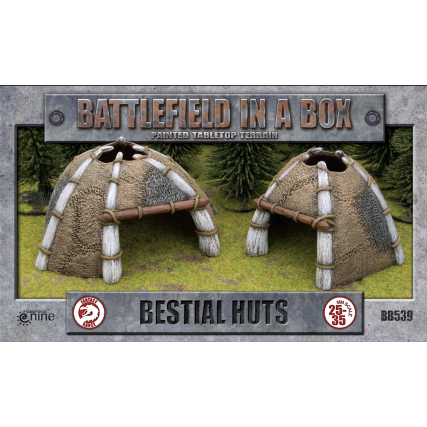 BATTLEFIELD IN A BOX: BESTIAL HUTS