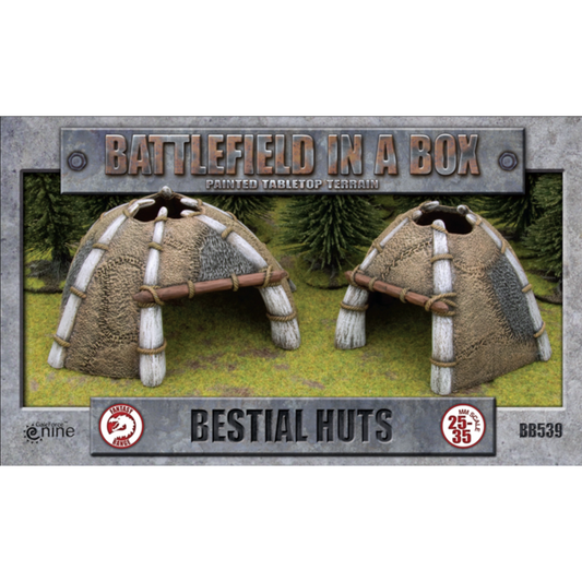 BATTLEFIELD IN A BOX: BESTIAL HUTS