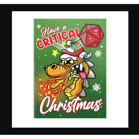 CRITICAL CHRISTMAS GREETING CARD