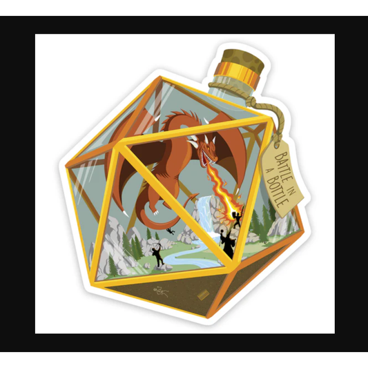 BATTLE IN A BOTTLE VINYL STICKER