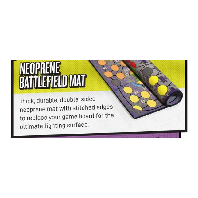 UNMATCHED TEENAGE MUTANT NINJA TURTLES NEOPRENE BATTLEFIELD MAT