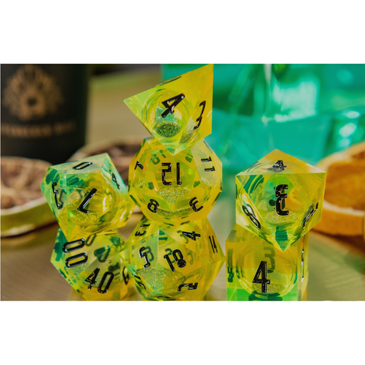 SPEAKEASY LIQUID CORE DICE SET: GIMLET