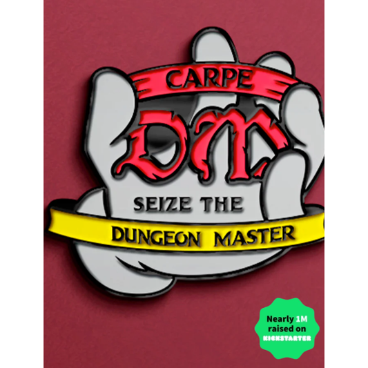 CARPE DM ENAMEL PIN