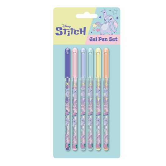LILO & STITCH GEL PEN SET (6)