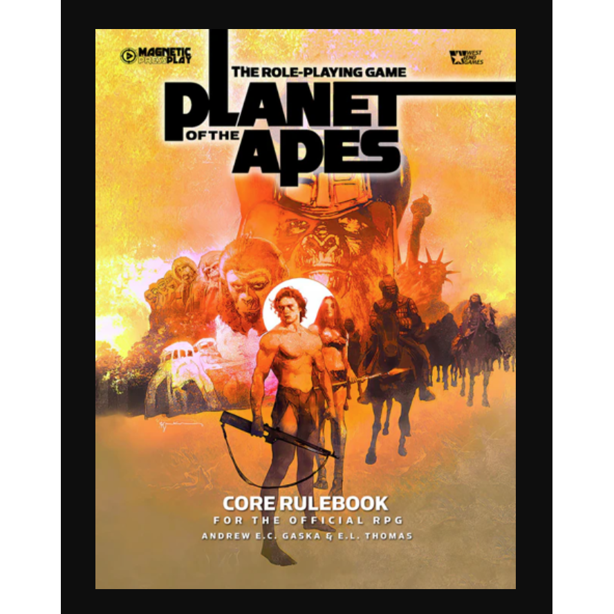THE ROLEPLAYING GAME OF THE PLANET OF THE APES - CORE RULEBOOK