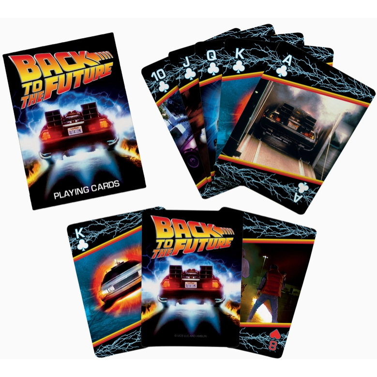 BACK TO THE FUTURE PLAYING CARDS