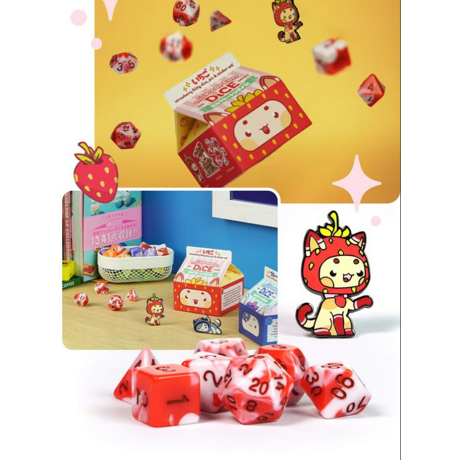 FRUIT MEADOWS MILK CARTON DICE