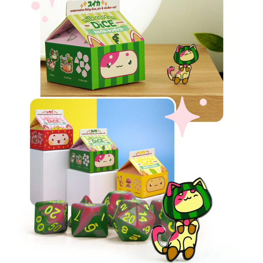 FRUIT MEADOWS MILK CARTON DICE