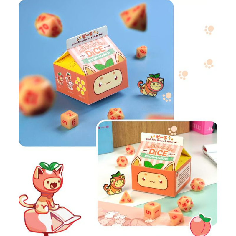 FRUIT MEADOWS MILK CARTON DICE