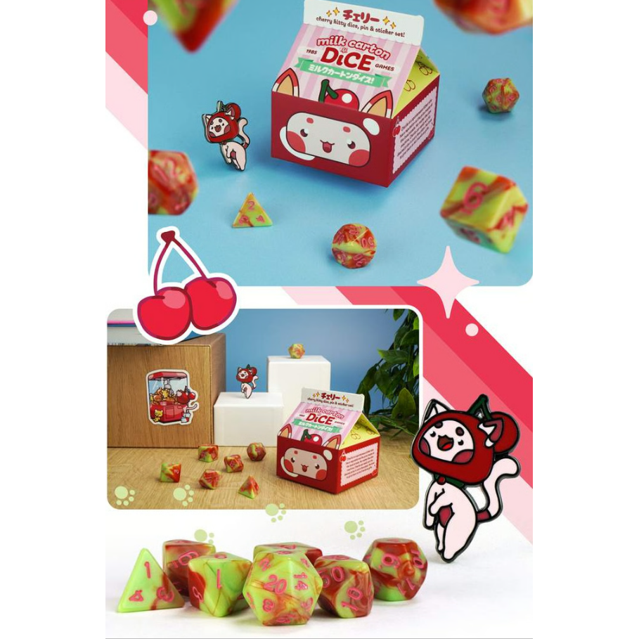 FRUIT MEADOWS MILK CARTON DICE