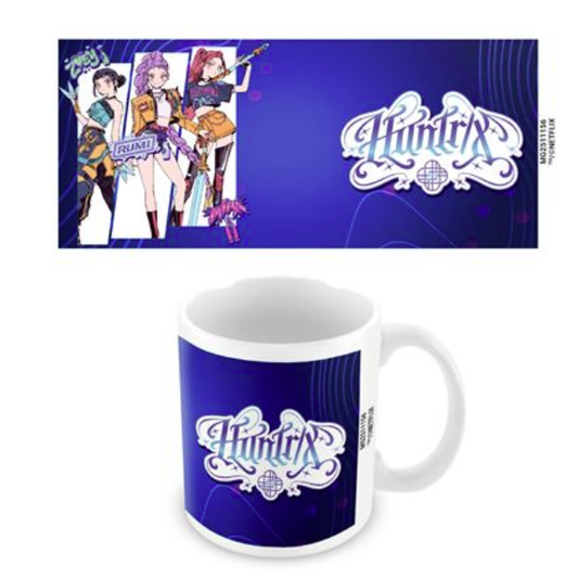 K-POP DEMON HUNTERS HUNTRIX LOGO MUG