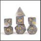 D&D ADVENTURE DICE: PALADIN WHITE/GREY