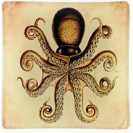 OCTOPUS GLASS TRAY