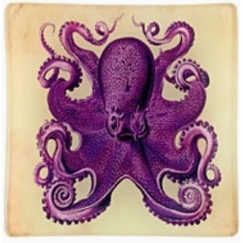 OCTOPUS GLASS TRAY