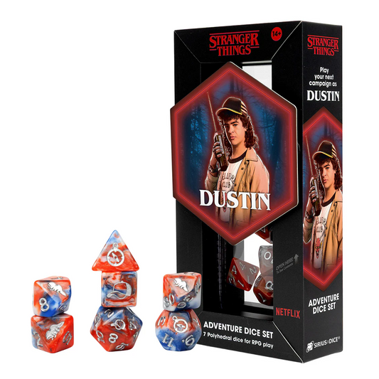 STRANGER THINGS ADVENTURE DICE: DUSTIN
