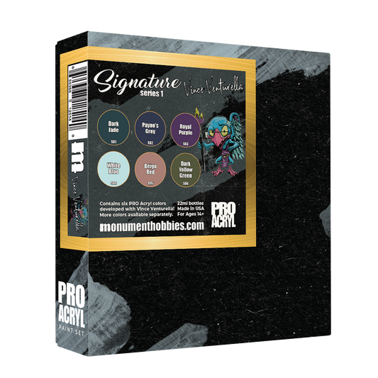PRO ACRYL SIGNATURE SERIES 1 VINCE VENTURELLA PAINT SET