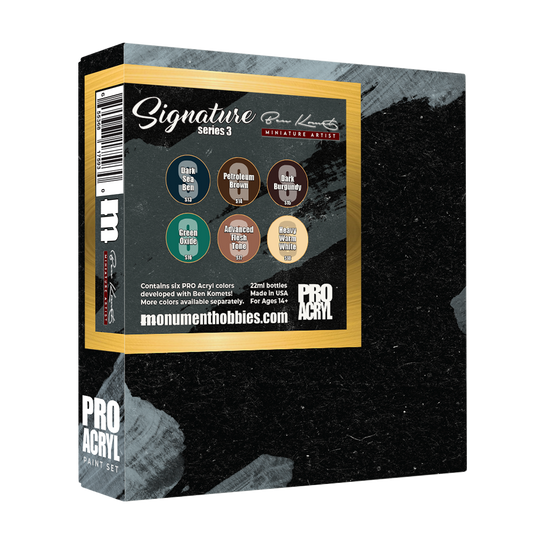 PRO ACRYL SIGNATURE SERIES 3 BEN KOMETS PAINT SET