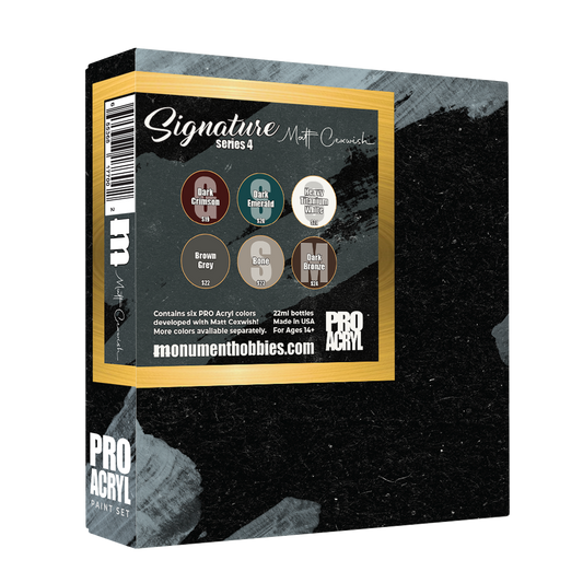 PRO ACRYL SIGNATURE SERIES 4 MATT CEXWISH PAINT SET