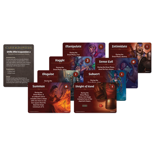 CARTOGRAPHERS SKILLS 2 MINI EXPANSION