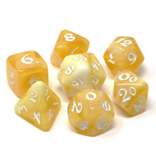 DIVINE DAYBREAK 7PC POLY DICE SET