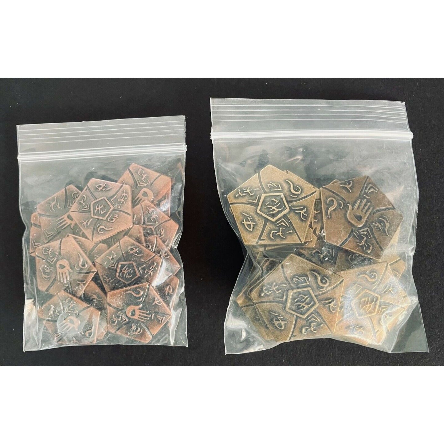 SLEEPING GODS METAL COINS