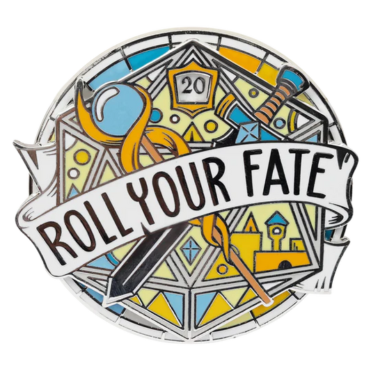 ROLL YOUR FATE SPINNER PIN