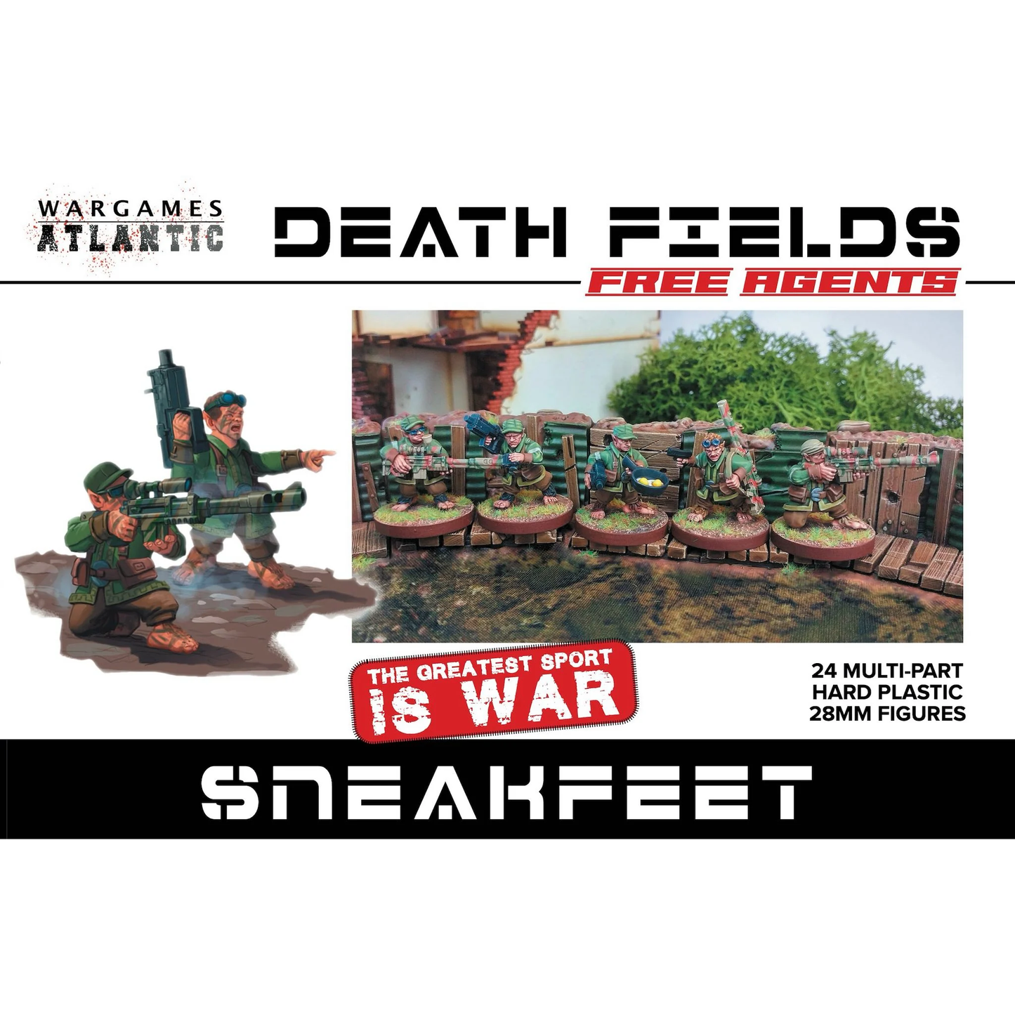 DEATH FIELDS SNEAKFEET