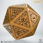 THE HOBBIT TCG JUMBO D20 SPINDOWN SOLARIS