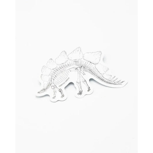 STEGOSAURUS SKELETON STICKER