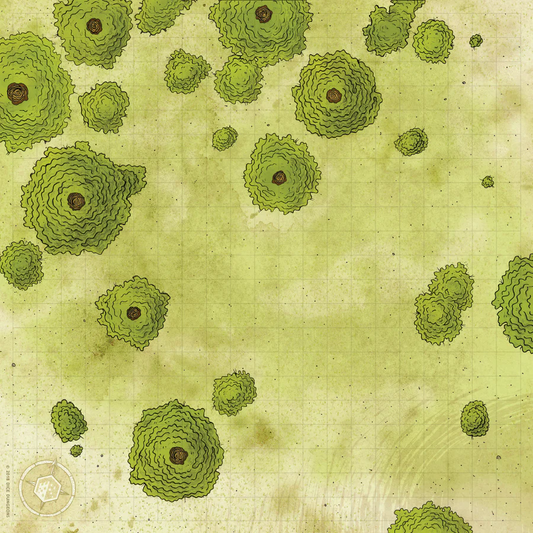 BATTLECLOTH MAP: STALWART FOREST