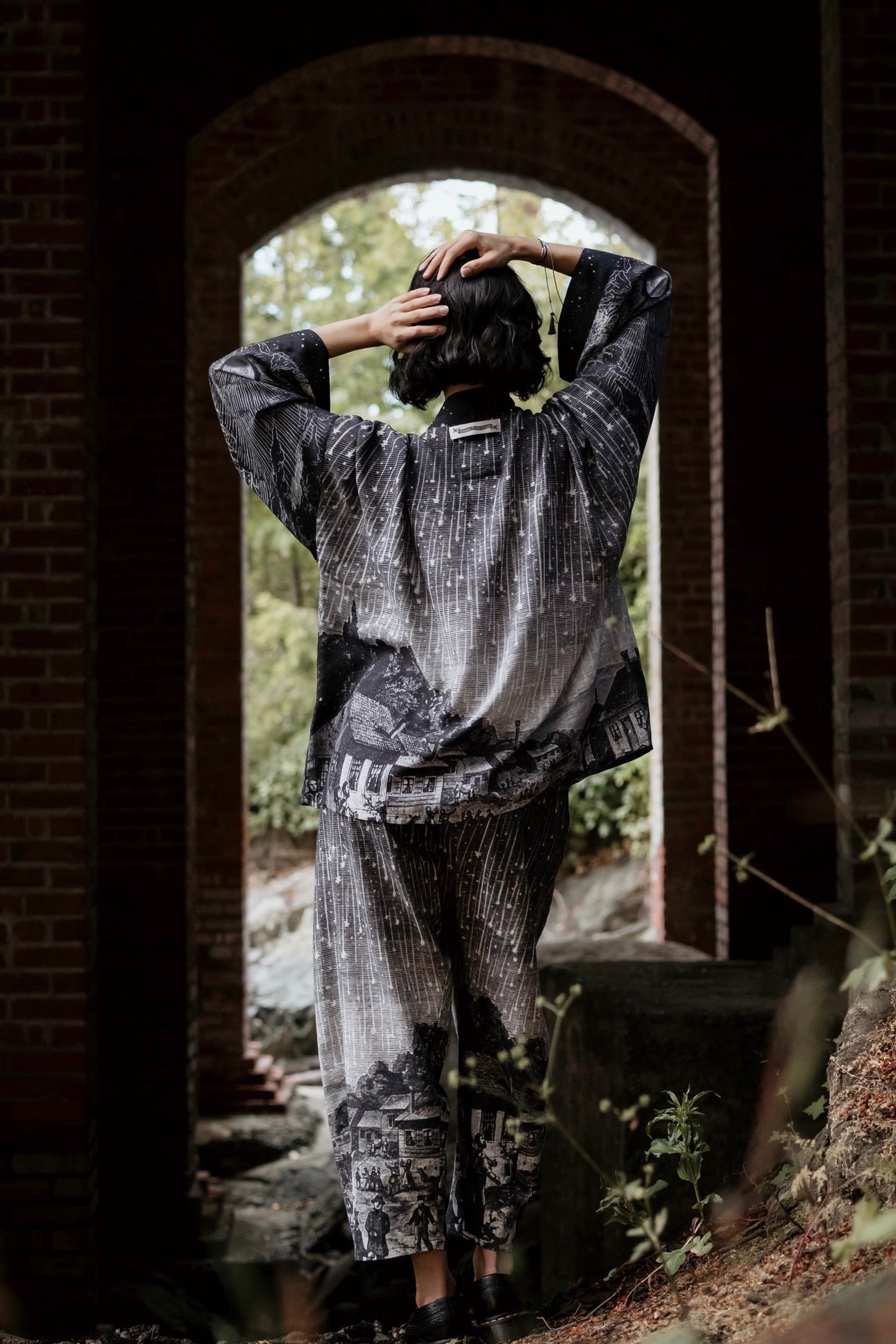 STARGAZER PIXIE DUSTER CROPPED KIMONO BY MARKET OF STARS