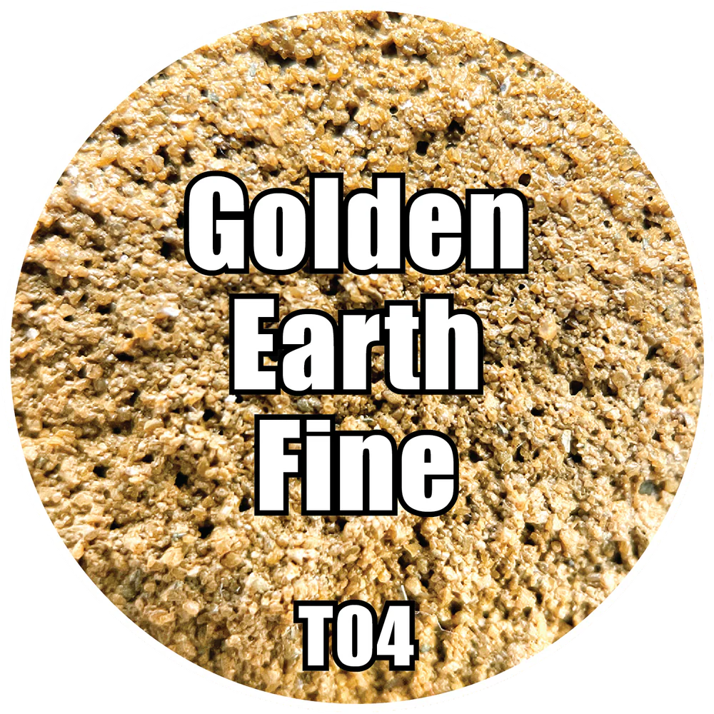 PRO ACRYL BASING TEXTURES - GOLDEN EARTH FINE 120ML TUBE