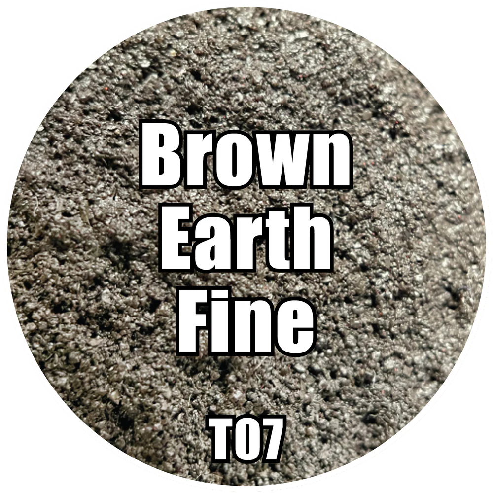 PRO ACRYL BASING TEXTURES - BROWN EARTH FINE 120ML TUBE