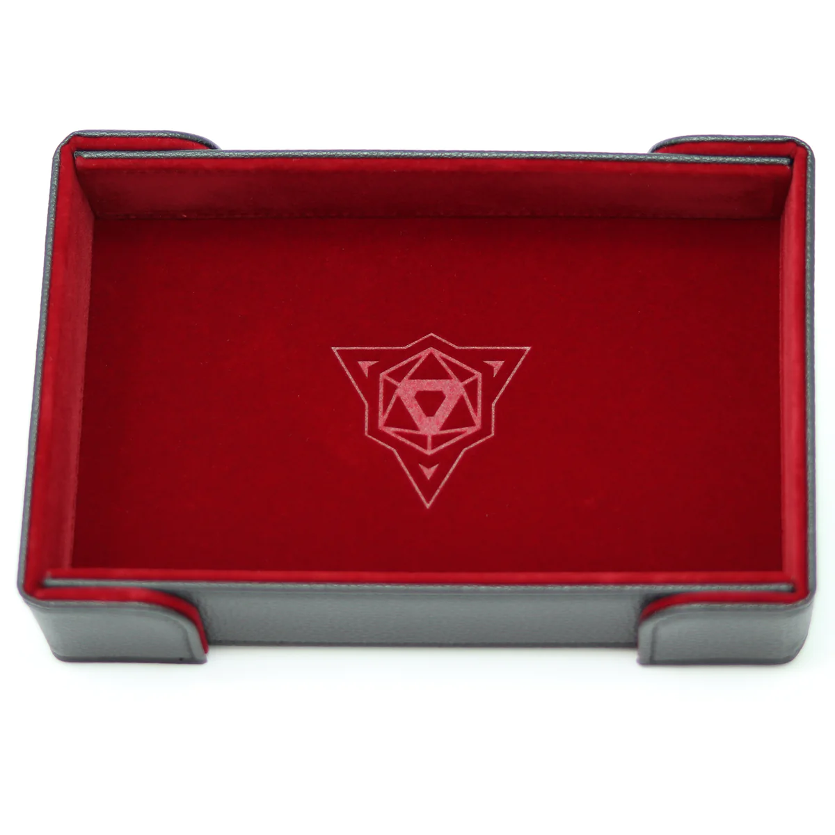 MAGNETIC RECTANGLE DICE TRAY: RED VELVET