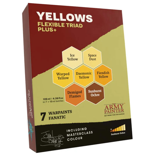 WARPAINTS FANATIC TRIAD YELLOWS