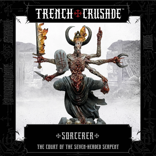 TRENCH CRUSADE COURT OF THE 7-HEADED SERPENT SORCERER
