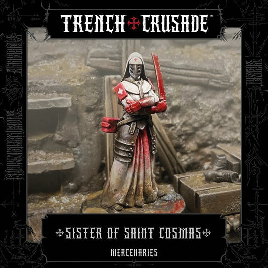 TRENCH CRUSADE MERCENARIES SISTER OF ST. COSMAS