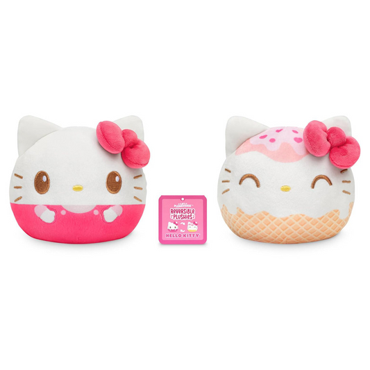 REVERSIBLE HELLO KITTY ICE CREAM PLUSHIE