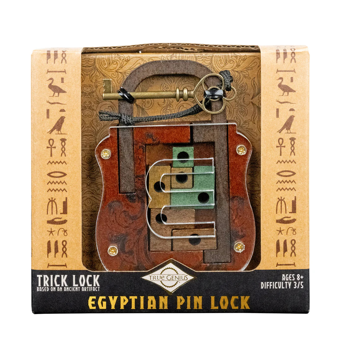 TRUE GENIUS - EGYPTIAN PIN LOCK