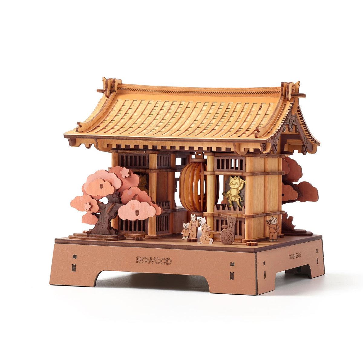 ROWOOD SACRED SAKURA TEMPLE WOODEN 3D PUZZLE (TGA08)
